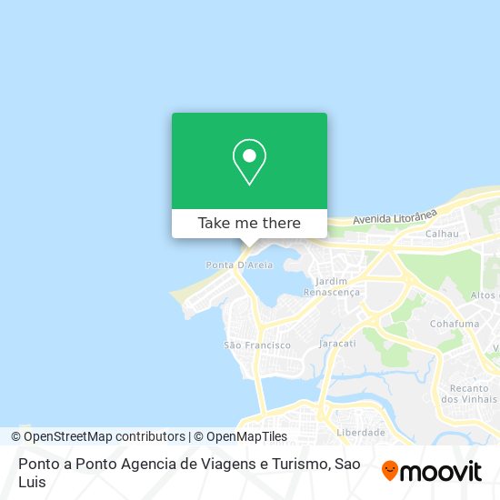 Ponto a Ponto Agencia de Viagens e Turismo map