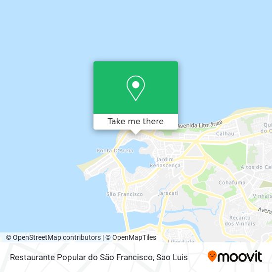 Restaurante Popular do São Francisco map