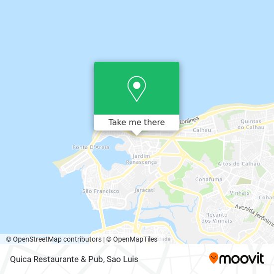 Quica Restaurante & Pub map