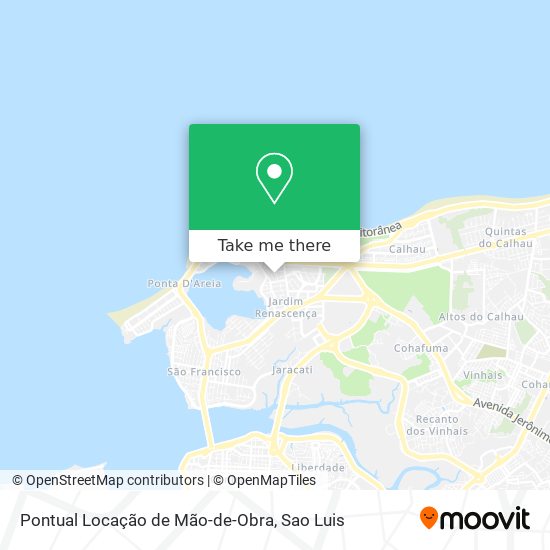 Pontual Locação de Mão-de-Obra map