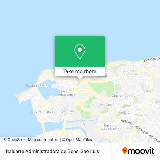 Mapa Baluarte Administradora de Bens