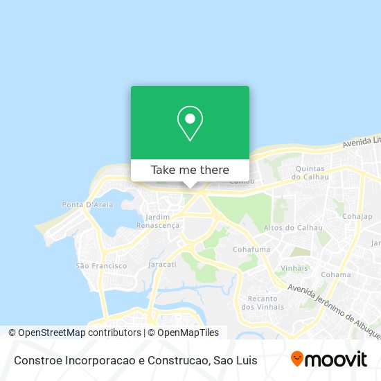 Mapa Constroe Incorporacao e Construcao