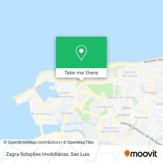Zagra Soluções Imobiliárias map