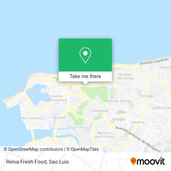 Relva Fresh Food map