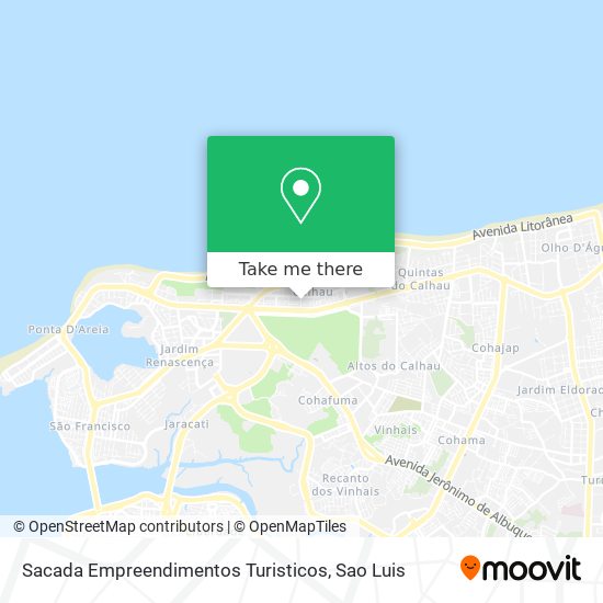 Sacada Empreendimentos Turisticos map