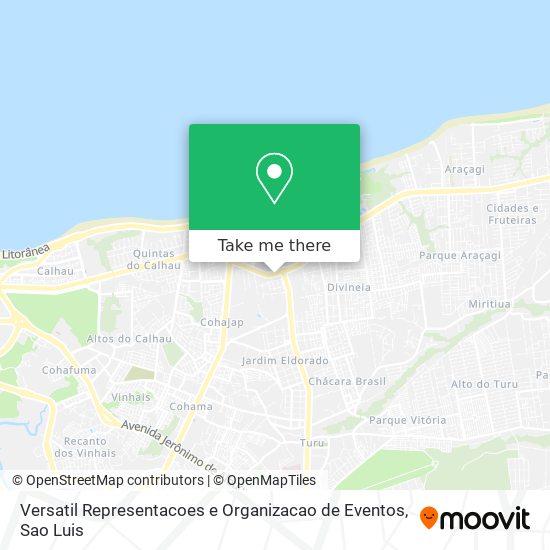 Versatil Representacoes e Organizacao de Eventos map