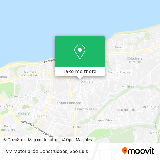 VV Material de Construcoes map