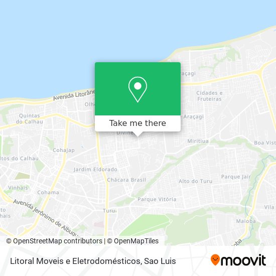 Litoral Moveis e Eletrodomésticos map