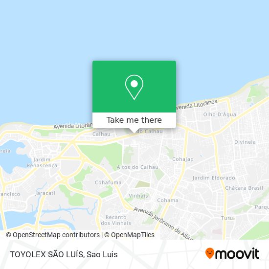 TOYOLEX SÃO LUÍS map