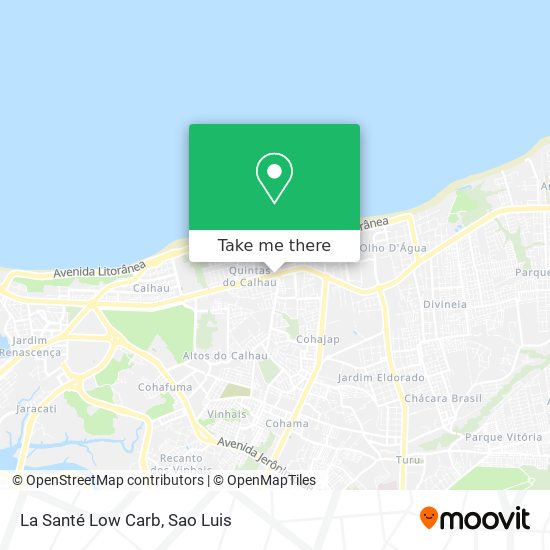 La Santé Low Carb map