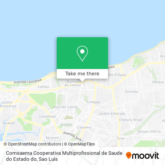 Comsaema Cooperativa Multiprofissional de Saude do Estado do map