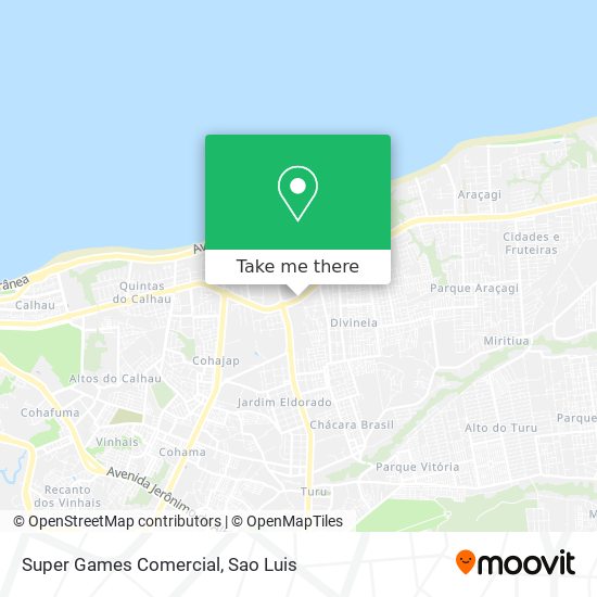 Super Games Comercial map