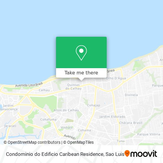 Condominio do Edificio Caribean Residence map