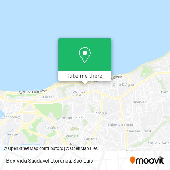 Box Vida Saudável Ltorânea map