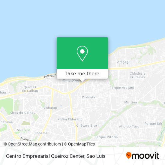 Mapa Centro Empresarial Queiroz Center