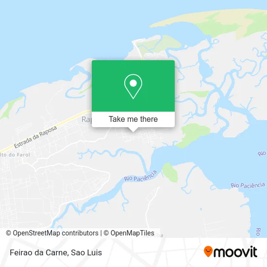 Feirao da Carne map