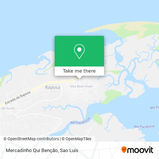 Mercadinho Qui Benção map