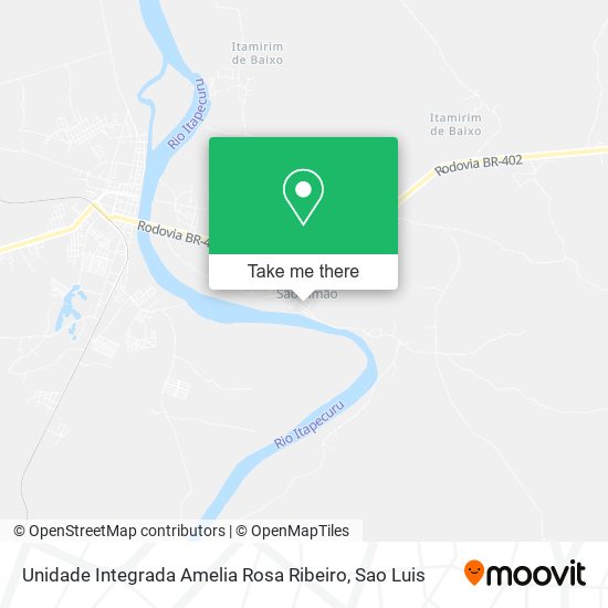 Unidade Integrada Amelia Rosa Ribeiro map