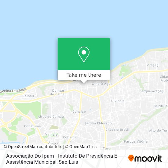 Mapa Associação Do Ipam - Instituto De Previdência E Assistência Municipal