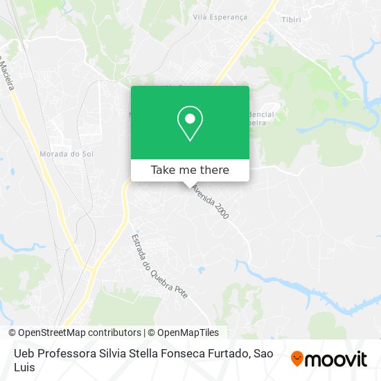Ueb Professora Silvia Stella Fonseca Furtado map
