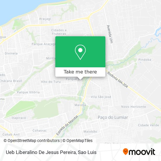 Ueb Liberalino De Jesus Pereira map