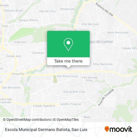 Escola Municipal Germano Batista map