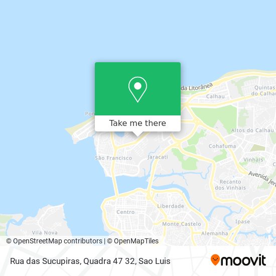 Rua das Sucupiras, Quadra 47 32 map