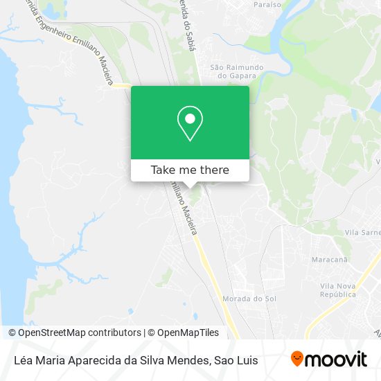 Léa Maria Aparecida da Silva Mendes map