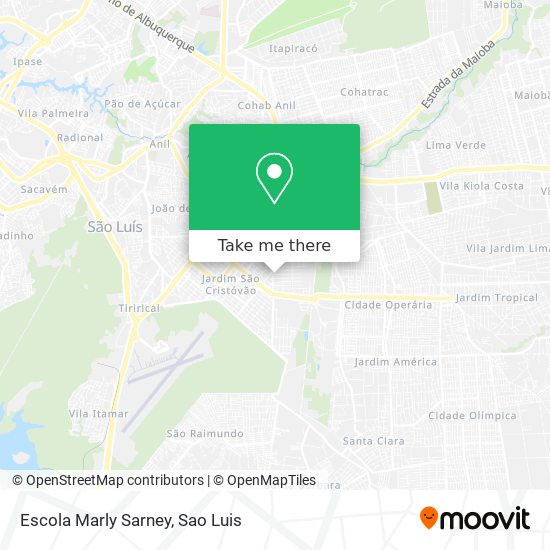 Escola Marly Sarney map