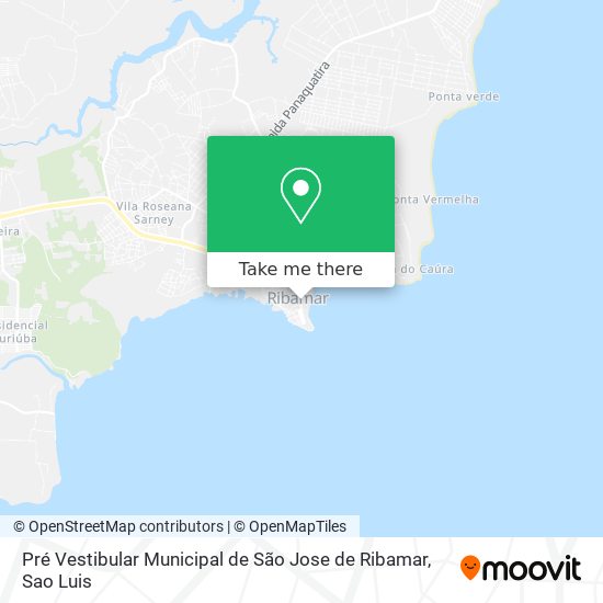 Pré Vestibular Municipal de São Jose de Ribamar map
