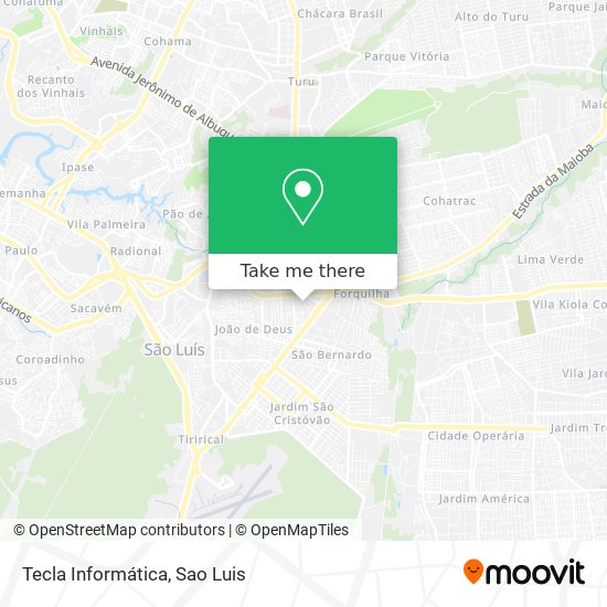 Tecla Informática map