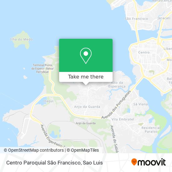 Centro Paroquial São Francisco map