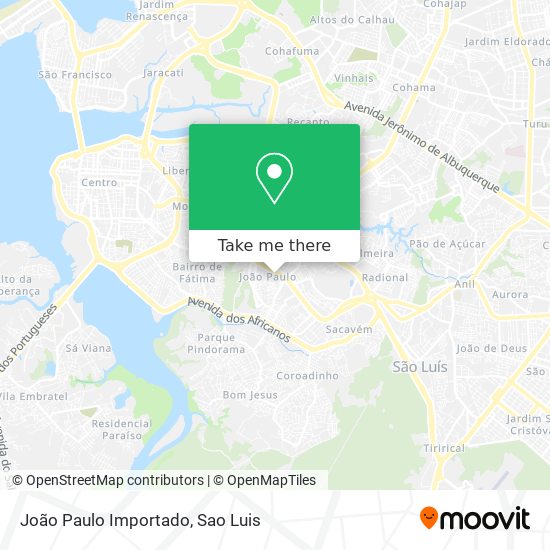 João Paulo Importado map