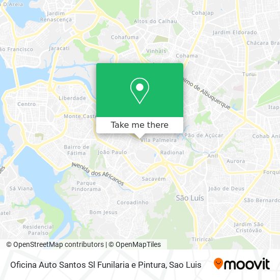 Oficina Auto Santos Sl Funilaria e Pintura map