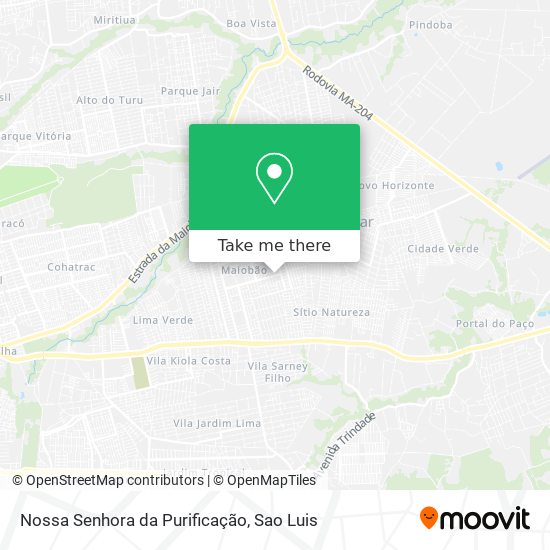 Nossa Senhora da Purificação map