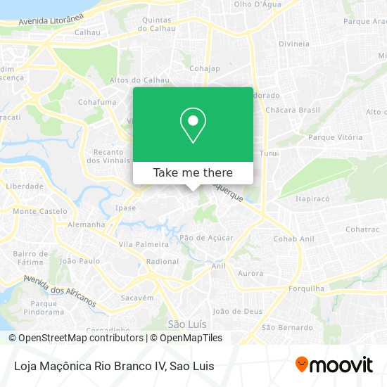 Loja Maçônica Rio Branco IV map