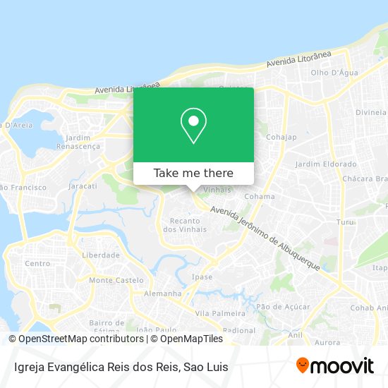 Igreja Evangélica Reis dos Reis map