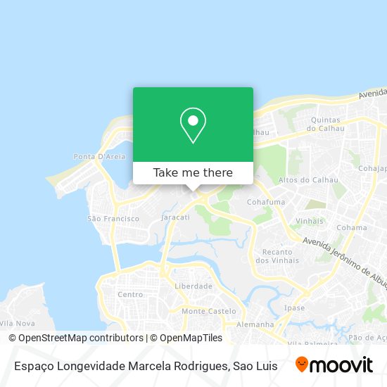 Espaço Longevidade Marcela Rodrigues map