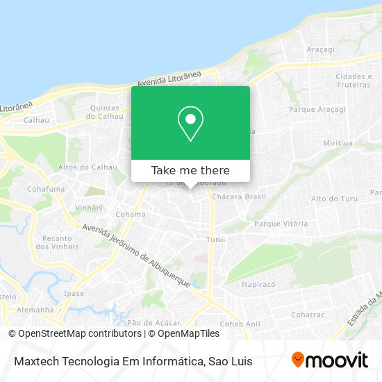 Maxtech Tecnologia Em Informática map