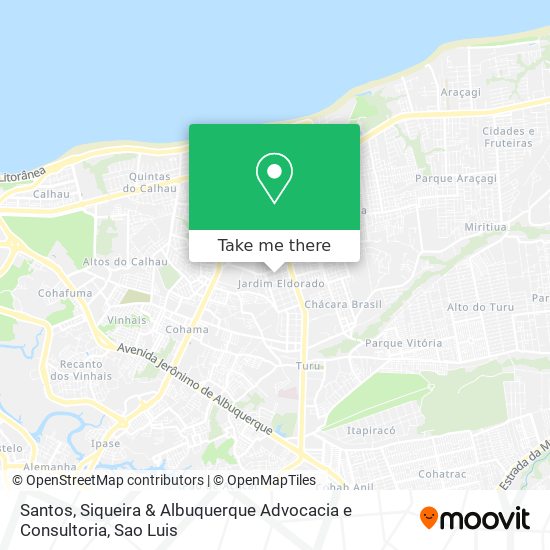 Santos, Siqueira & Albuquerque Advocacia e Consultoria map