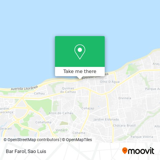 Bar Farol map