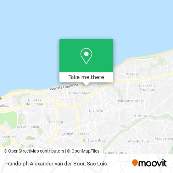 Randolph Alexander van der Boor map