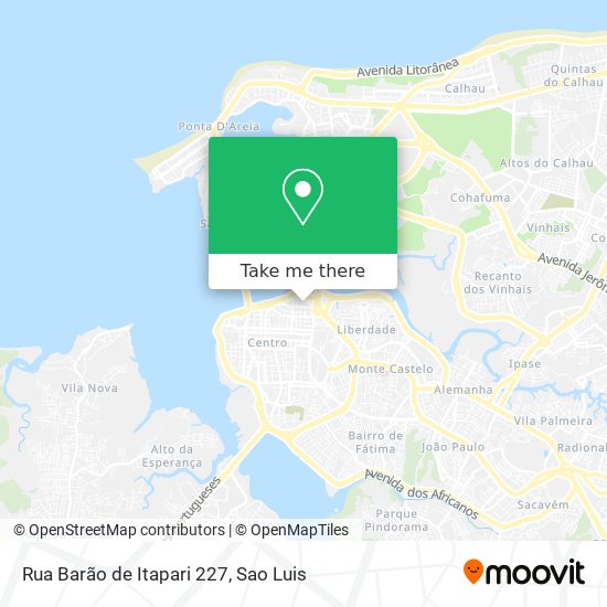 Mapa Rua Barão de Itapari 227