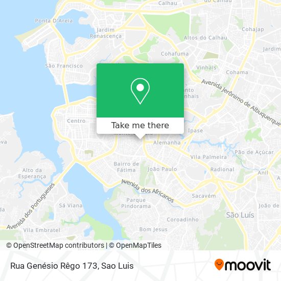 Rua Genésio Rêgo 173 map