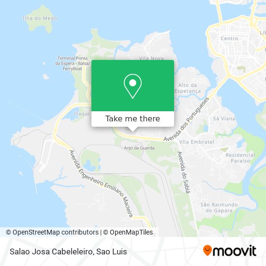 Mapa Salao Josa Cabeleleiro