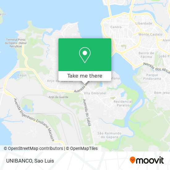 UNIBANCO map