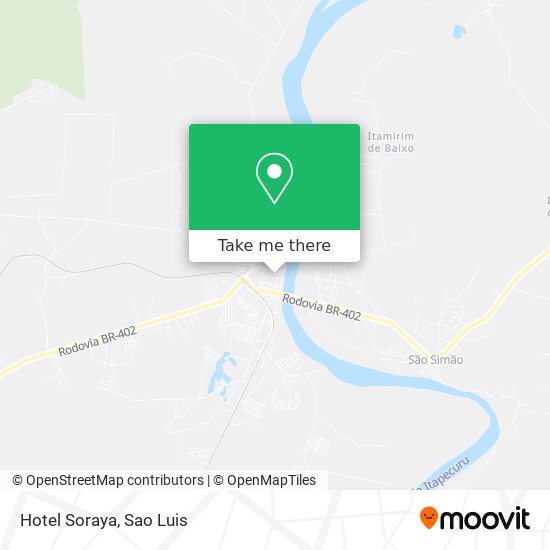 Hotel Soraya map