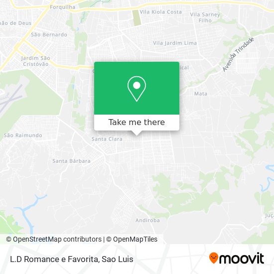 L.D Romance e Favorita map