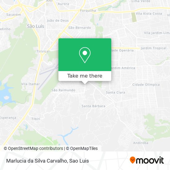 Marlucia da Silva Carvalho map