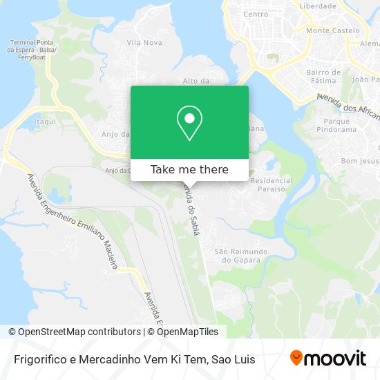 Frigorifico e Mercadinho Vem Ki Tem map